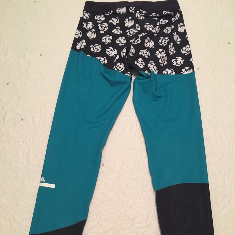 Adidas by Stella McCartney Flower running tights